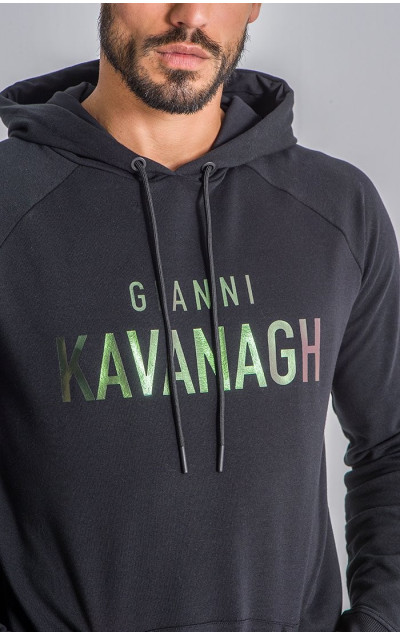 Gianni Kavanagh Black Mystic Reflection Hoodie
