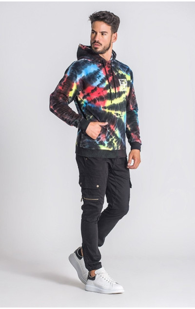 Gianni Kavanagh Multicolor Underground Tie Dye Hoodie