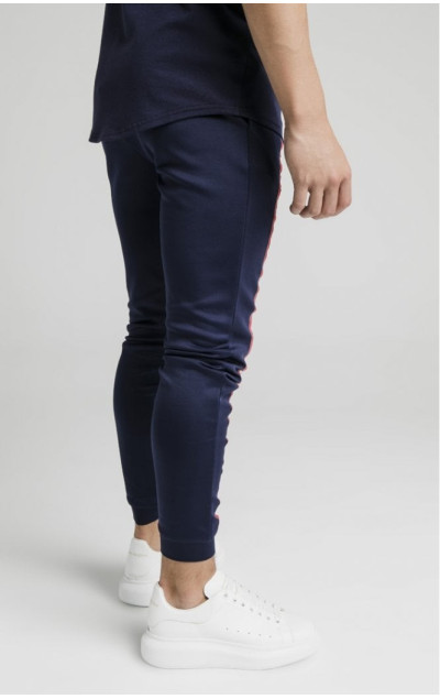 Illusive London Side Tape Joggers Navy