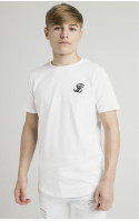 SikSilk Illusive London Curved Hem Tee