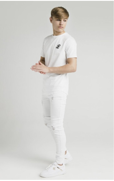 SikSilk Illusive London Curved Hem Tee