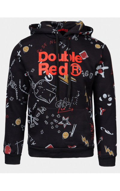 Double Red Fun Trademark Hoodie