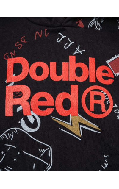 Double Red Fun Trademark Hoodie