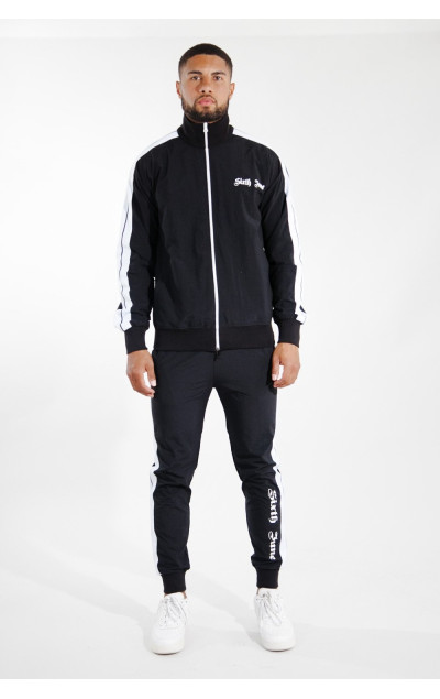 Sixth June Męskie Czarne Spodnie Dresowe Bands Gothic Joggers