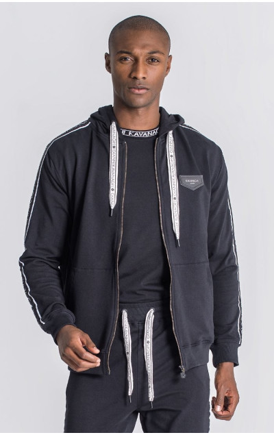 Gianni Kavanagh Męska Czarna Bluza ID Jacket