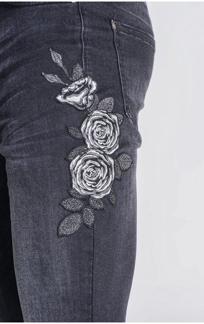 Gianni Kavanagh Roses Bloom Jeans
