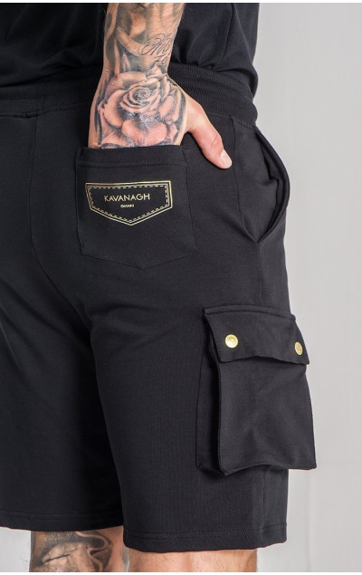 Gianni Kavanagh Black Core Shorts