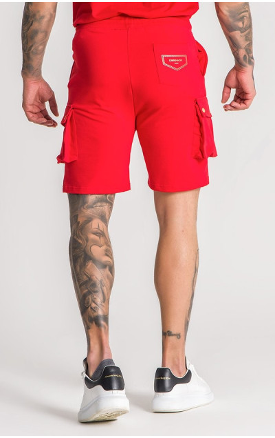Gianni Kavanagh Red Core Shorts