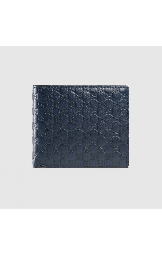 Sceptisch warmte Blaast op Gucci Microguccissima Black Leather Wallet