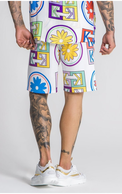 Gianni Kavanagh Multicolor GK Tiles Shorts