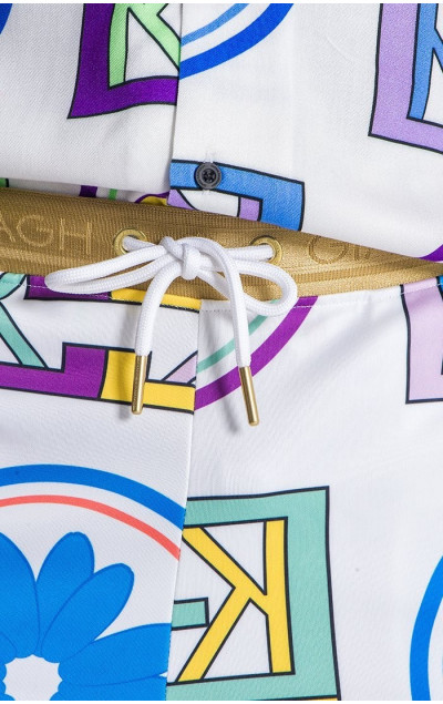 Gianni Kavanagh Multicolor GK Tiles Shorts