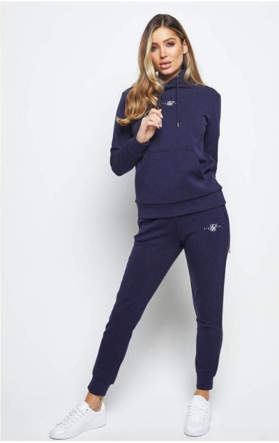 Sik Silk Damska Niebieska Bluza Overhead