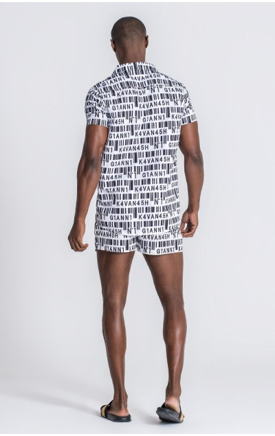 Gianni Kavanagh Barcode Hawaiian Shirt