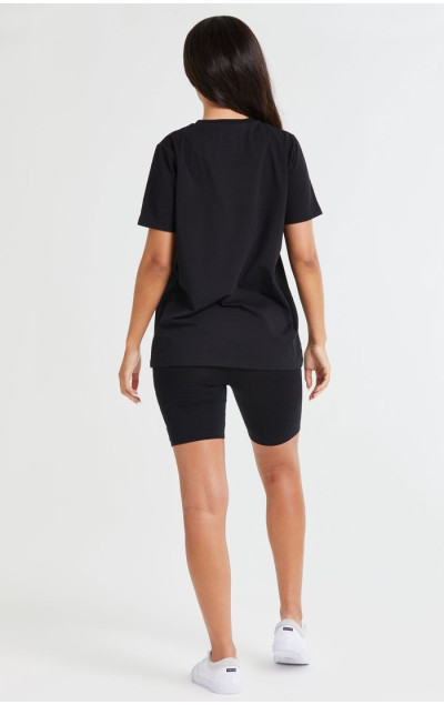 Sik Silk Essential Boyfriend Tee Black