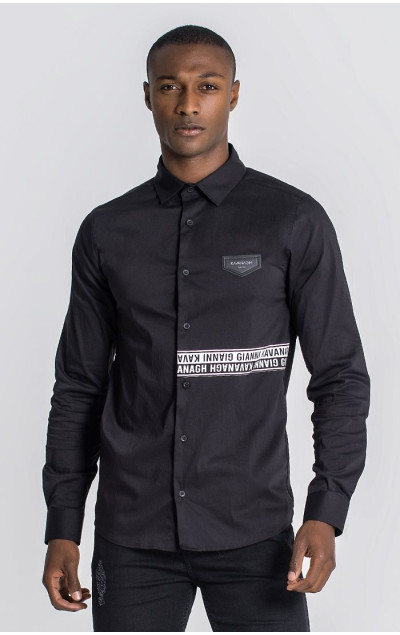 Gianni Kavanagh Black Yin Yang Shirt