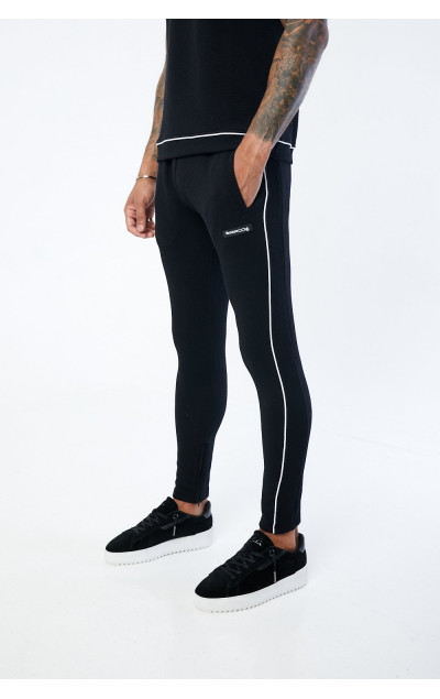 The Couture Jacquard Ribbing Textured Slim Fit Joggers