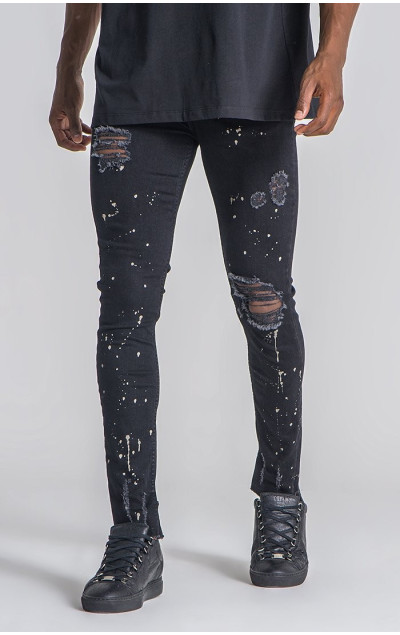 Gianni Kavanagh Bleach Splatter Jeans