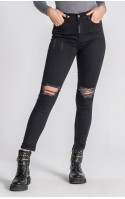 Gianni Kavanagh Black Core Ripped Jeans