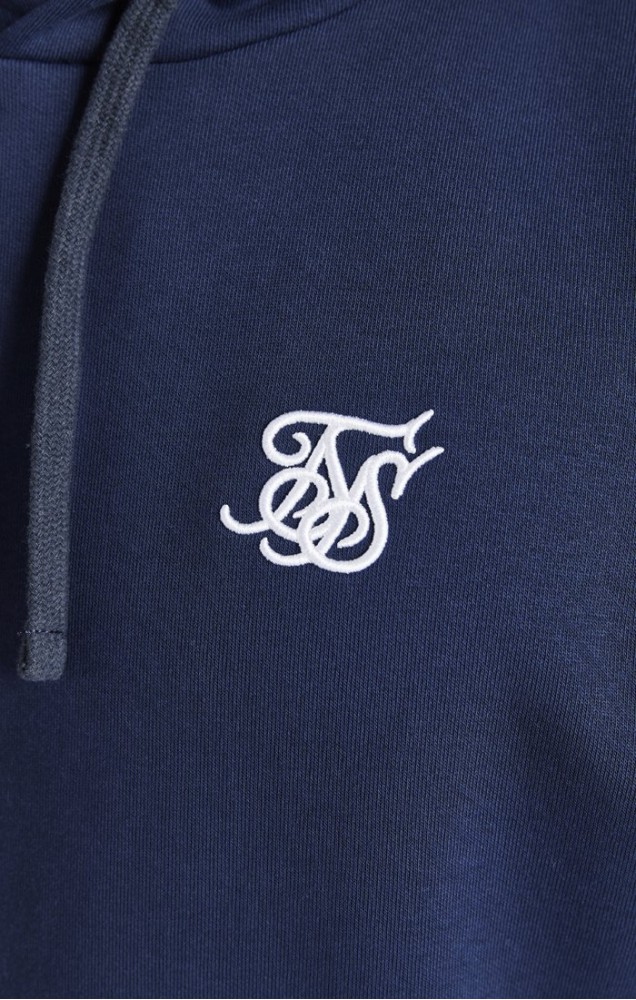 puma core overhead hoodie navy