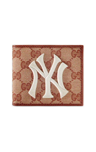 Gucci Monogram Ny Yankees Wallet
