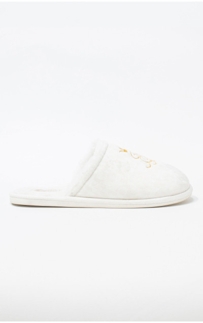 Messi x Sik Silk Slippers White