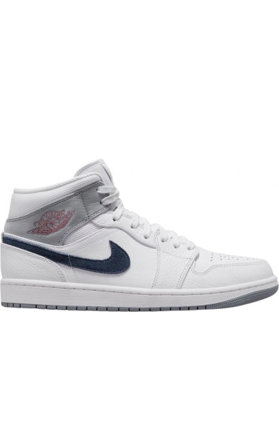 Air Jordan 1 Mid Paris White