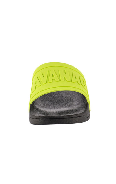 Gianni Kavanagh Neon Yellow Slides