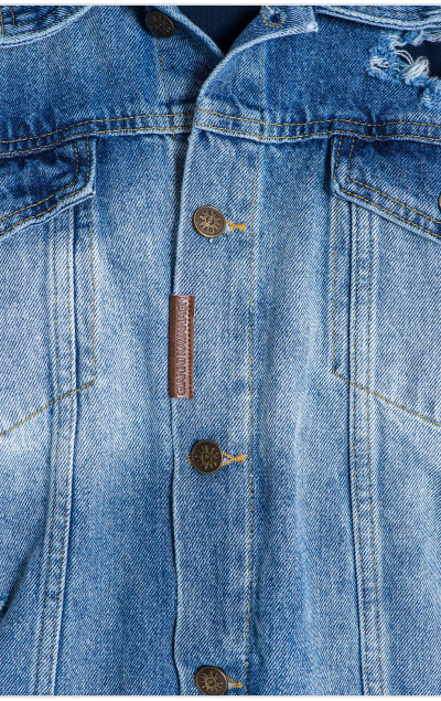 Gianni Kavanagh Medium Blue Palace Jacket