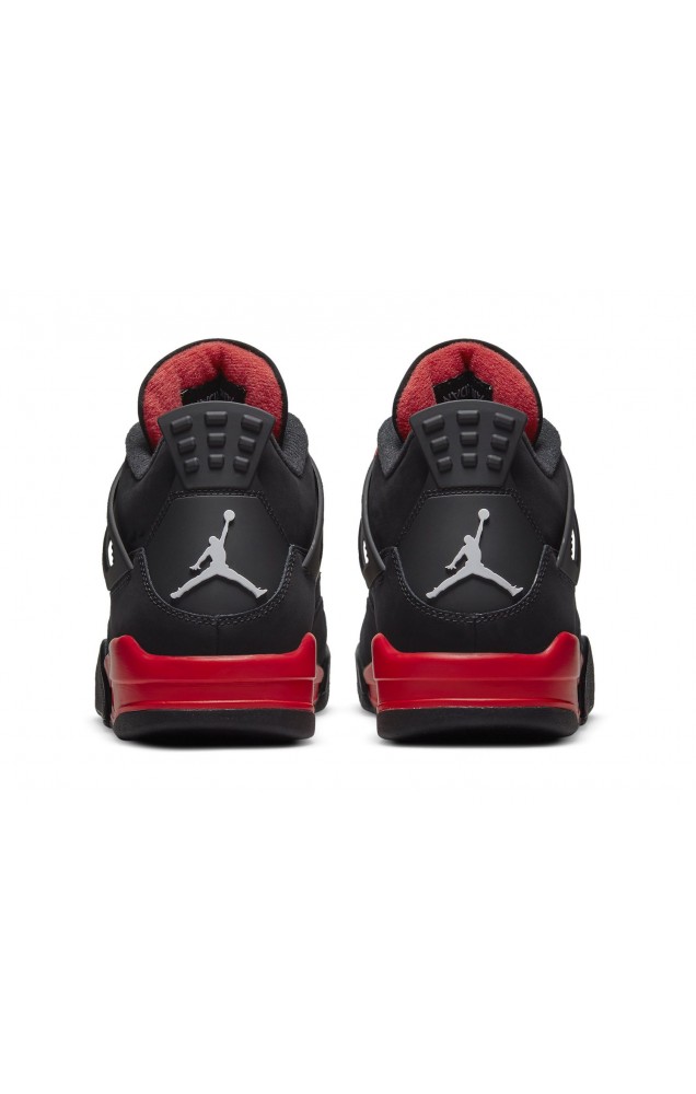 nike air jordan retro 4 red thunder black