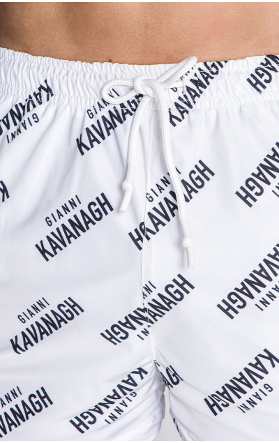 Gianni Kavanagh White Sydney Swimshorts