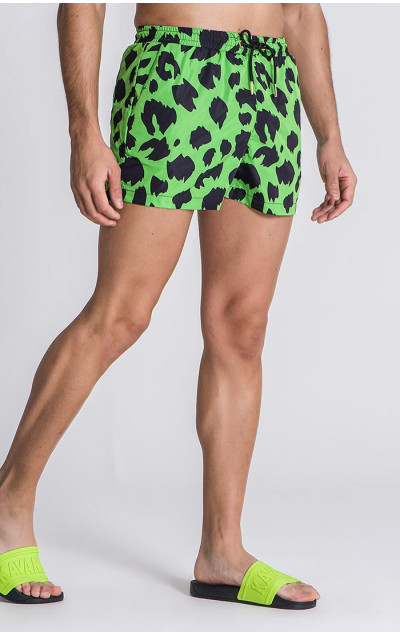 Gianni Kavanagh Neon Green Zanzibar Swimshorts