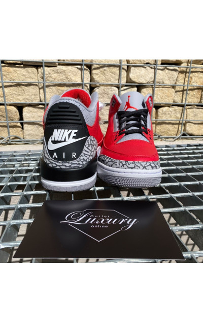 Air Jordan 3 Retro Red Cement