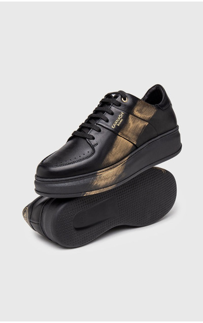 Gianni Kavanagh Black Art Devotion Sneakers
