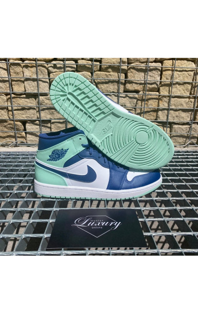 Air Jordan 1 Mid Mystic Navy Mint Foam