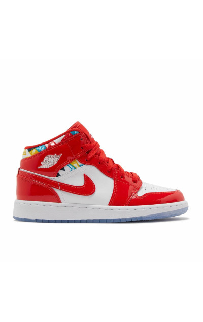 Air Jordan 1 Mid SE Barcelona Sweater (GS)