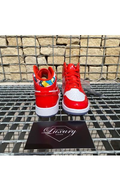 Air Jordan 1 Mid SE Barcelona Sweater (GS)