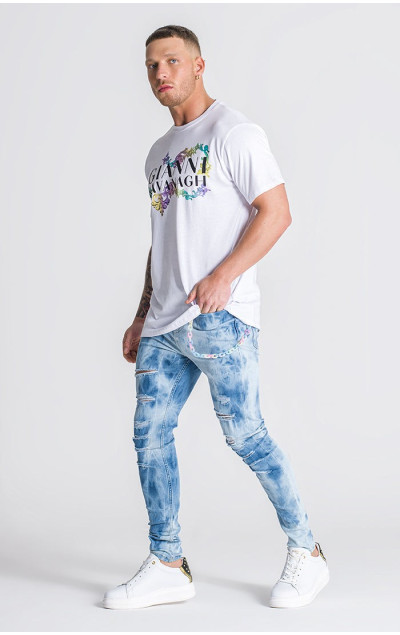 Gianni Kavanagh White Renaissance Tee