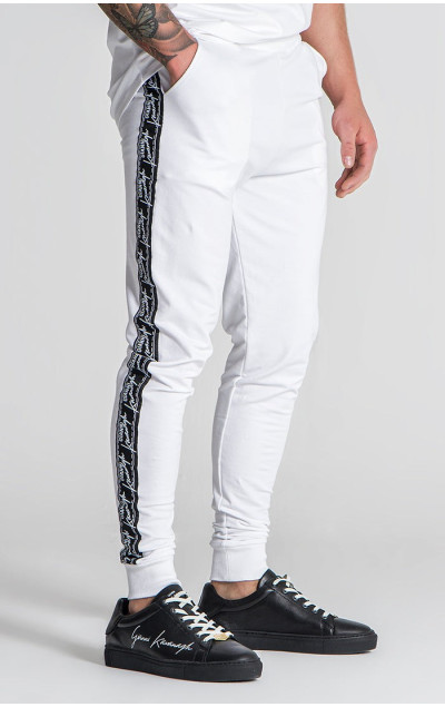 Gianni Kavanagh White Theater Joggers