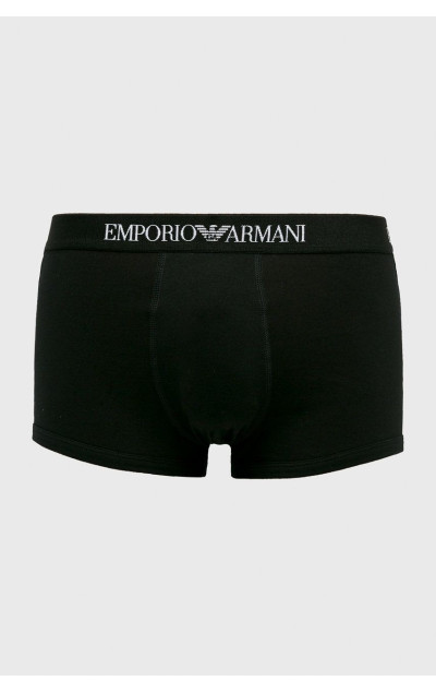 Emporio Armani Čierne Pánske Boxerky
