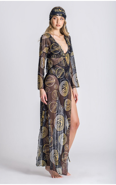 Gianni Kavanagh Black Beirut Dress