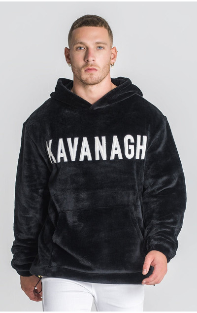 Gianni Kavanagh Black Chicago Sherpa Hoodie