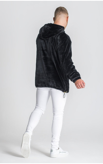 Gianni Kavanagh Black Chicago Sherpa Hoodie