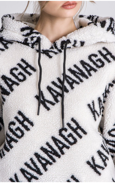 Gianni Kavanagh White Queens Sherpa Hoodie