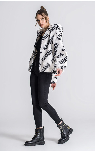 Gianni Kavanagh White Queens Sherpa Jacket
