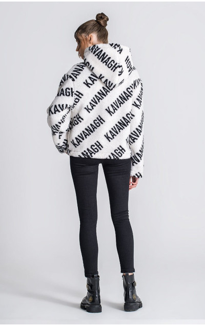 Gianni Kavanagh White Queens Sherpa Jacket