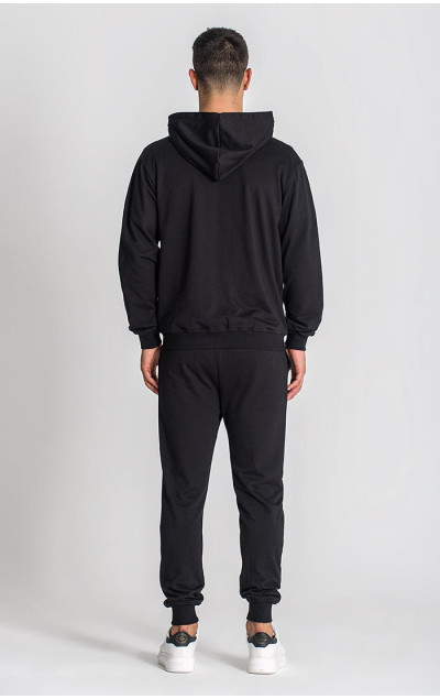 Gianni Kavanagh Black Essential Micro Hoodie Jacket
