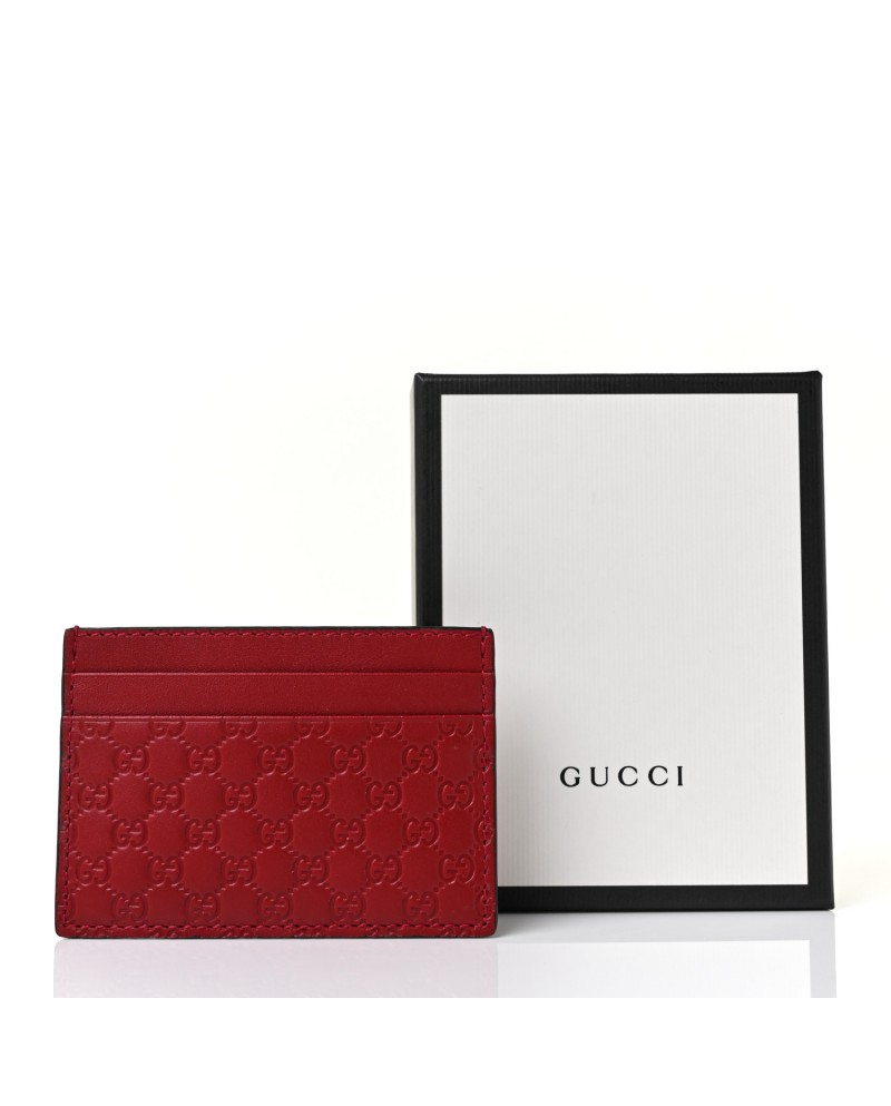 Gucci Red Signature Cardholder