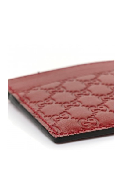 Gucci Red Signature Cardholder