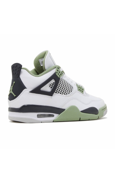 Air Jordan 4 Retro Seafoam Oil Green
