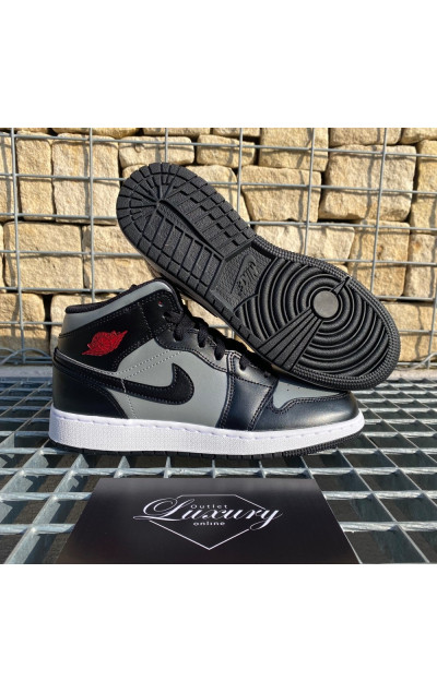 Air Jordan 1 Mid Shadow Red (GS)